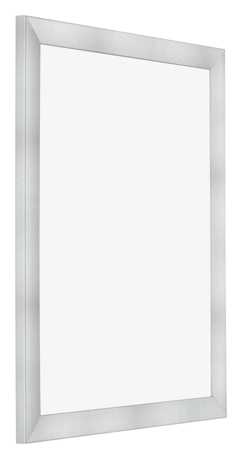 Bilderrahmen 40x55 cm - Aluminium Gebürstet - MDF - Pisa