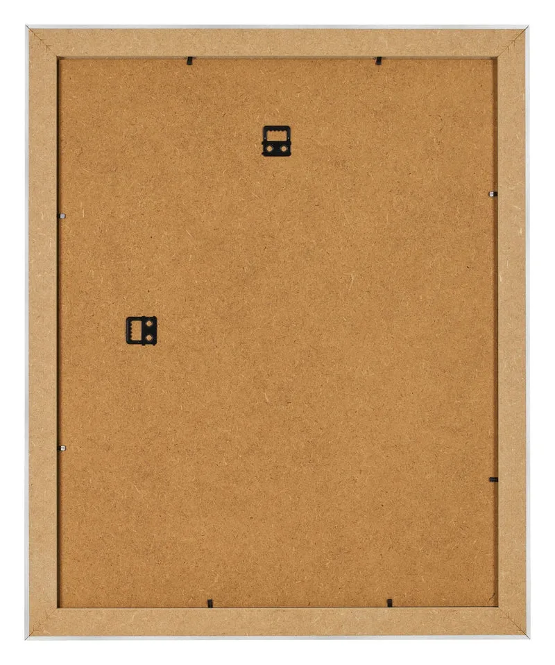 Bilderrahmen 40x55 cm - Aluminium Gebürstet - MDF - Pisa