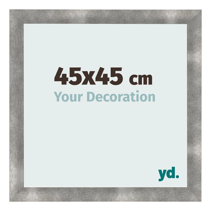 Bilderrahmen 45x45 cm - Metall Vintage - MDF - Pisa