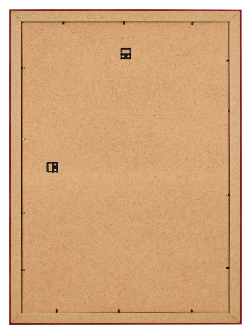 Bilderrahmen 48x67 cm - Weinrot Gewischt - MDF - Pisa