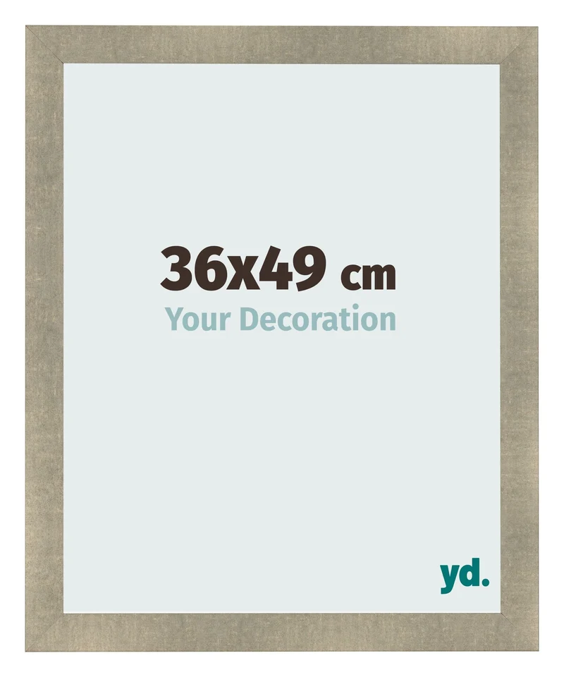 Bilderrahmen 36x49 cm - Gold Antik - MDF - Pisa