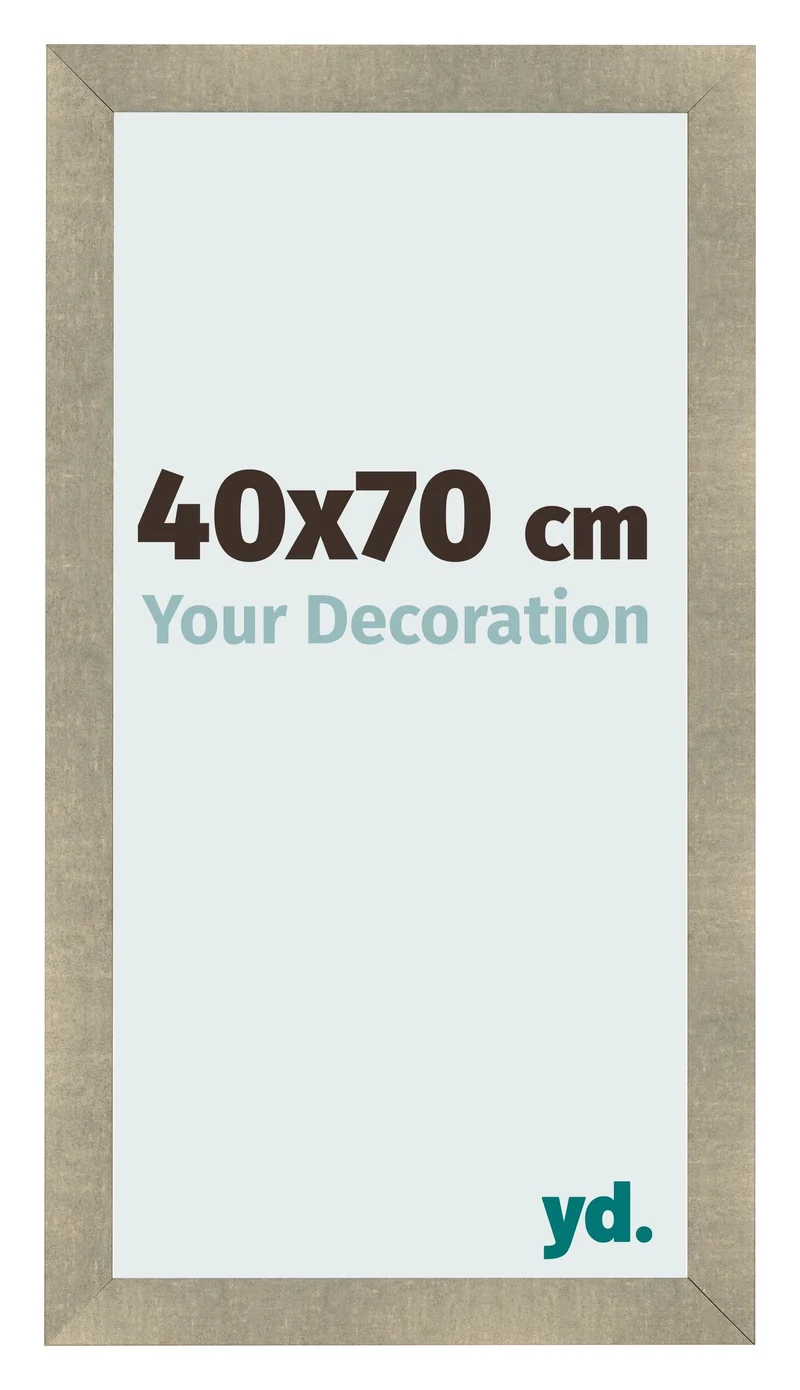 Bilderrahmen 40x70 cm - Gold Antik - MDF - Pisa