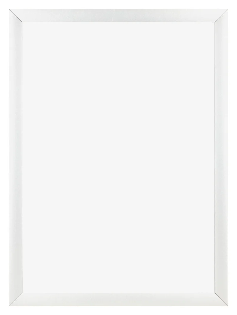 Bilderrahmen 67x98 cm - Weiß Hochglanz - MDF - Pisa