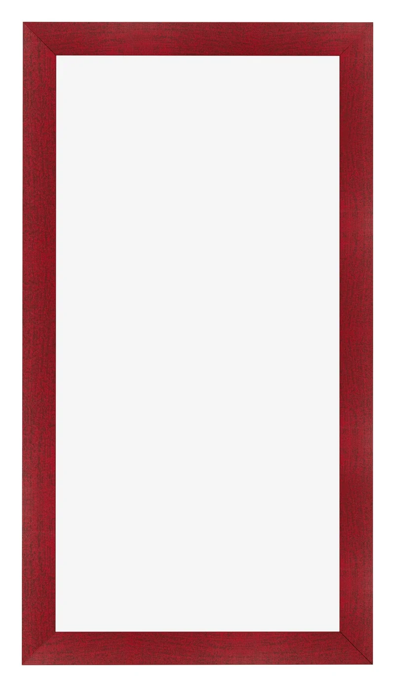 Bilderrahmen 40x80 cm - Weinrot Gewischt - MDF - Pisa