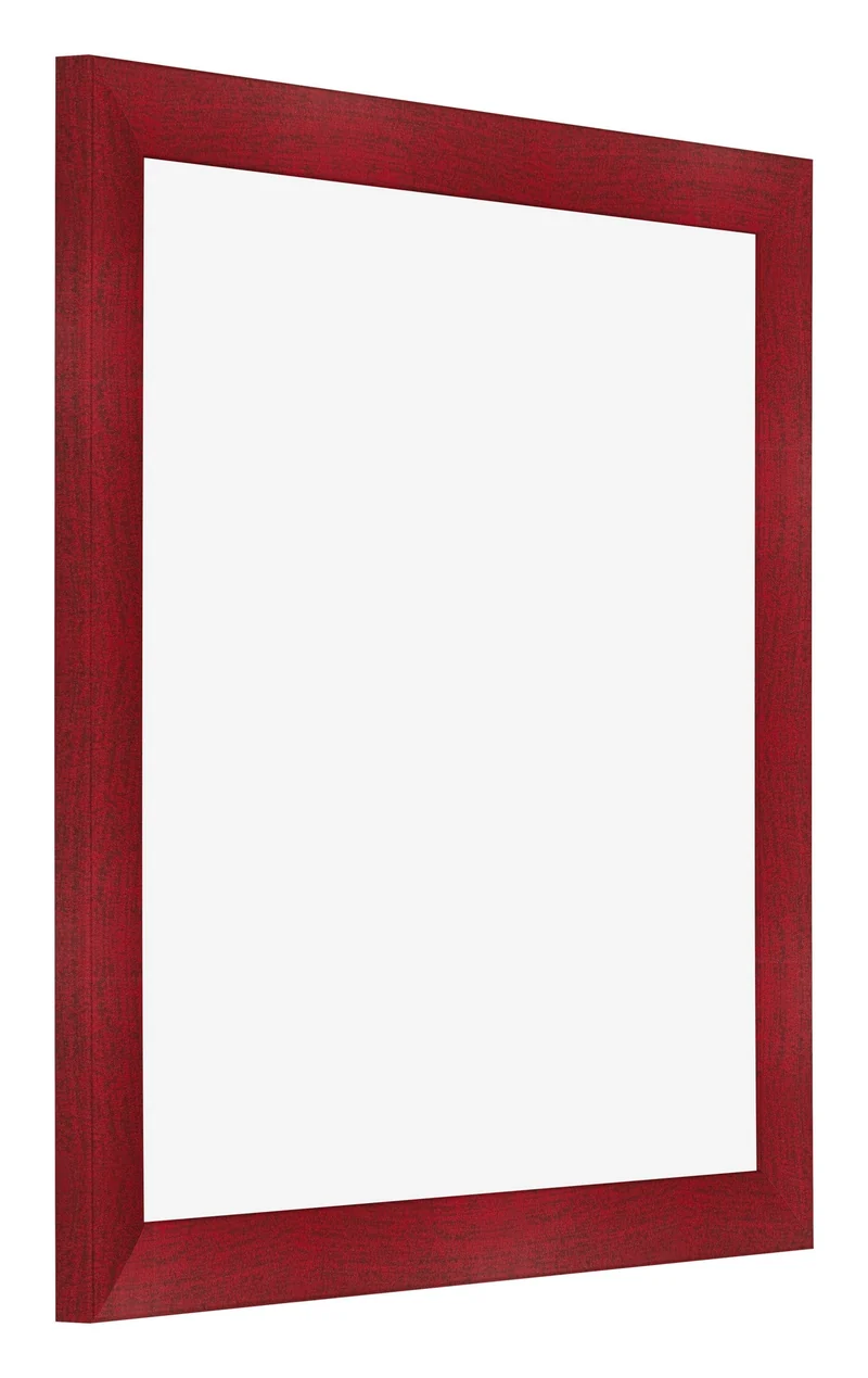 Bilderrahmen 70x70 cm - Weinrot Gewischt - MDF - Pisa