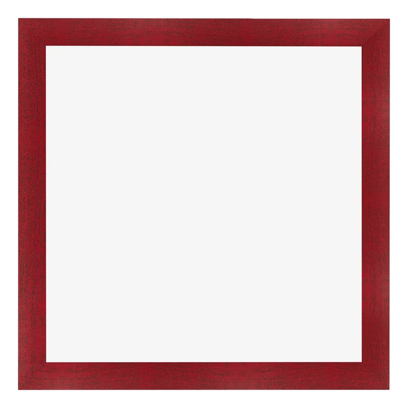 Bilderrahmen 70x70 cm - Weinrot Gewischt - MDF - Pisa
