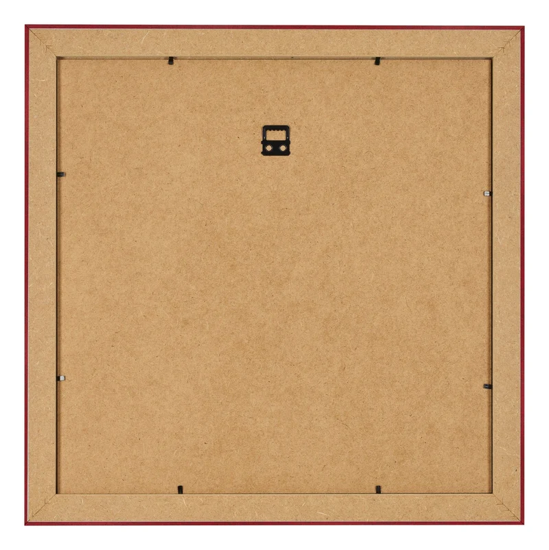 Bilderrahmen 70x70 cm - Weinrot Gewischt - MDF - Pisa