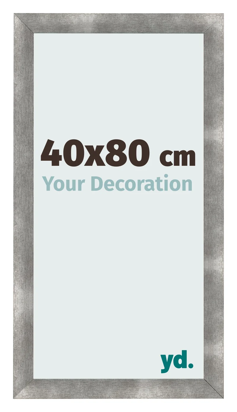 Bilderrahmen 40x80 cm - Metall Vintage - MDF - Pisa