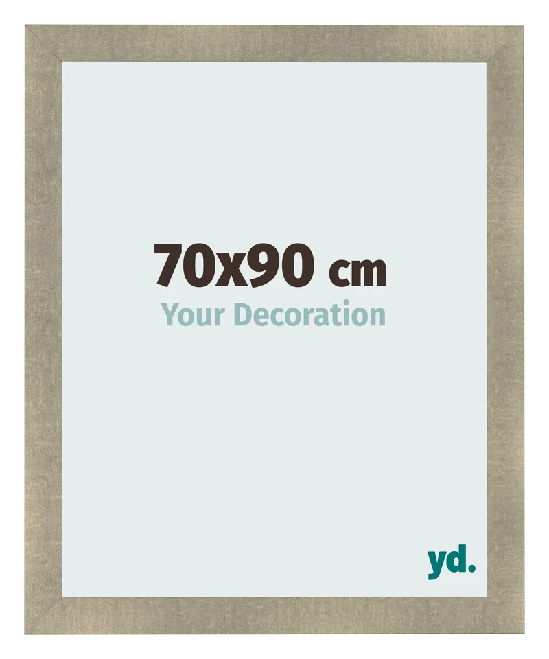 Bilderrahmen 70x90 cm - Gold Antik - MDF - Pisa
