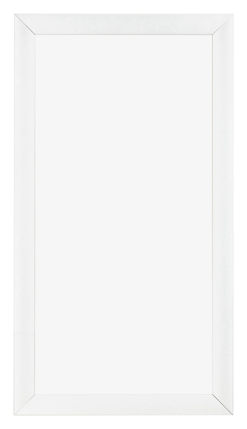 Bilderrahmen 20x40 cm - Weiß Hochglanz - MDF - Pisa