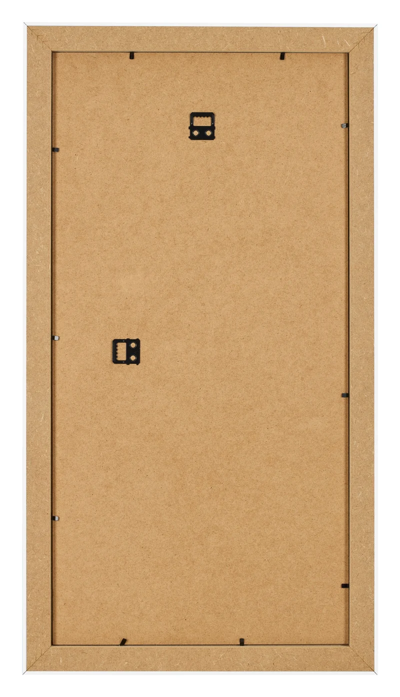 Bilderrahmen 20x40 cm - Weiß Hochglanz - MDF - Pisa