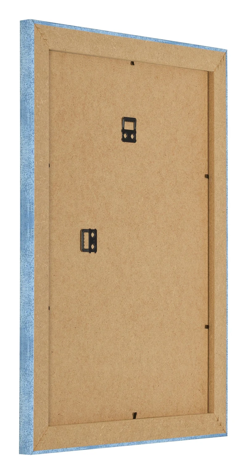 Bilderrahmen 75x98 cm - Hellblau Gewischt - MDF - Pisa
