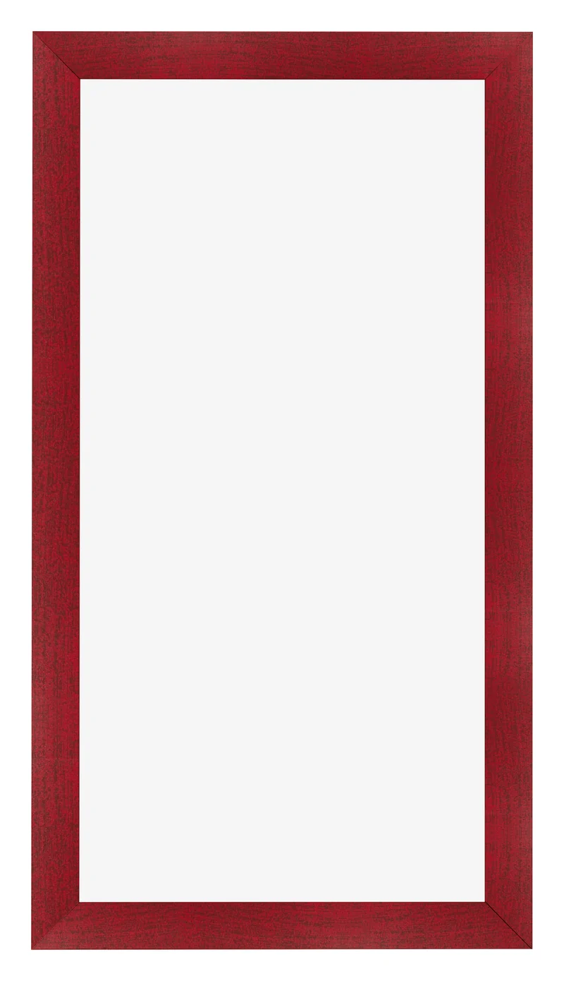 Bilderrahmen 20x40 cm - Weinrot Gewischt - MDF - Pisa