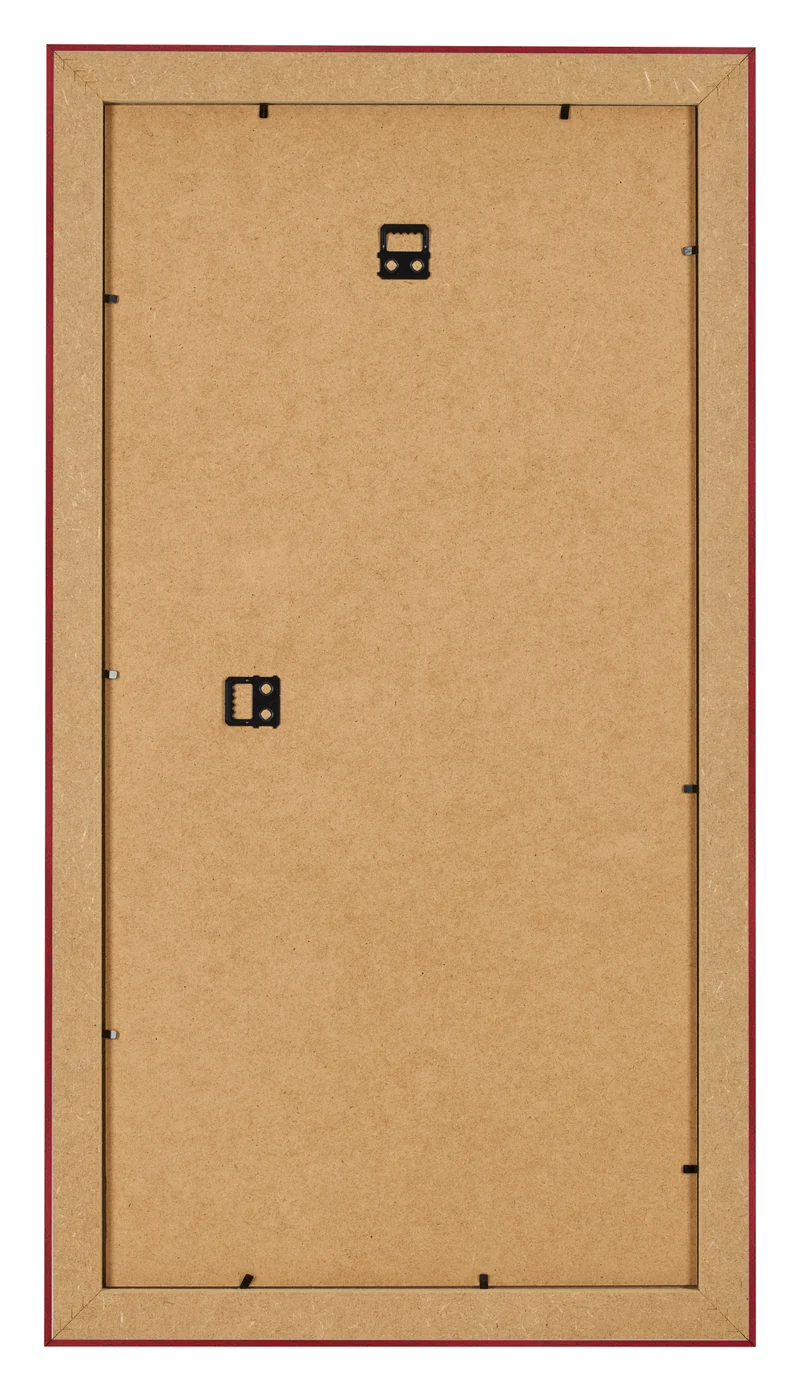 Bilderrahmen 50x100 cm - Weinrot Gewischt - MDF - Pisa