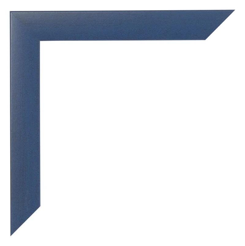 Bilderrahmen 36x48 cm - Dunkelblau Gewischt - MDF - Pisa