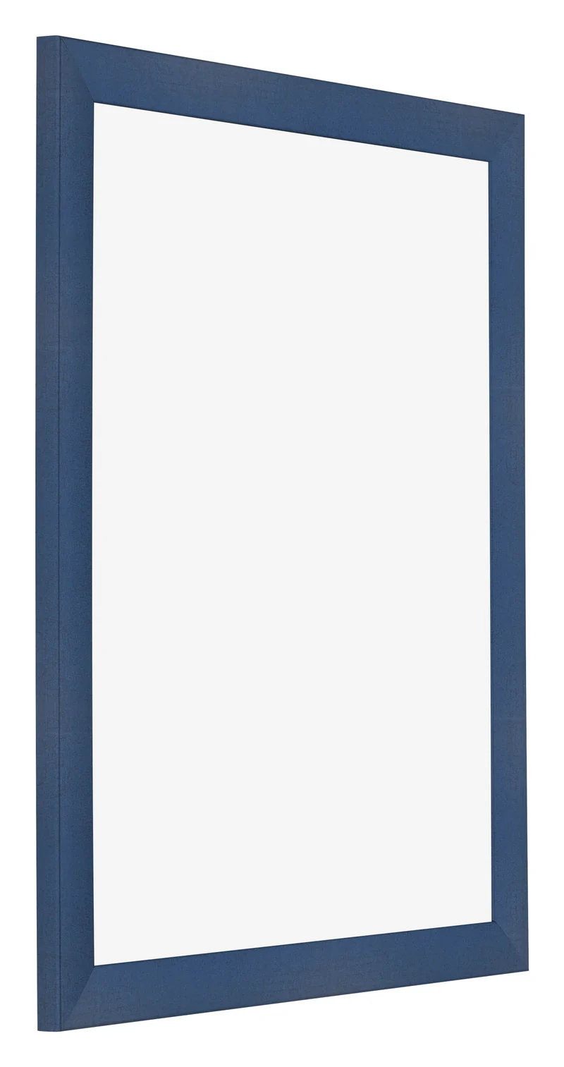 Bilderrahmen 60x70 cm - Dunkelblau Gewischt - MDF - Pisa