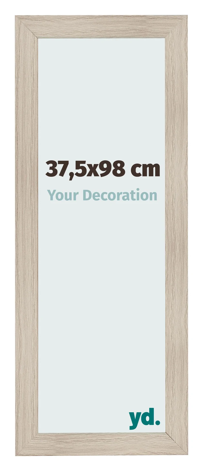 Bilderrahmen 37,5x98 cm - Eiche Hell - MDF - Pisa