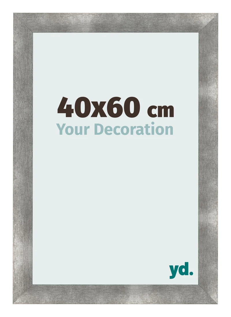 Bilderrahmen 40x60 cm - Metall Vintage - MDF - Pisa