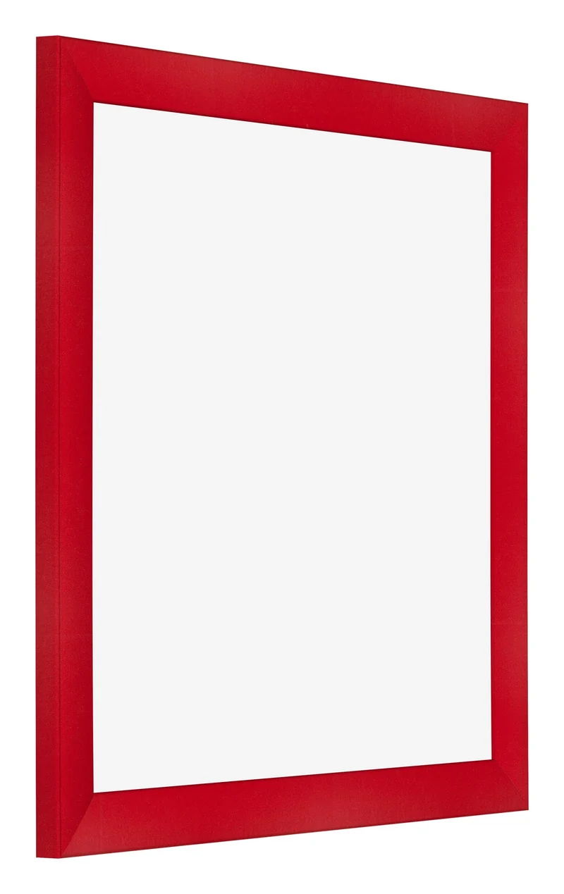 Bilderrahmen 60x60 cm - Rot - MDF - Pisa