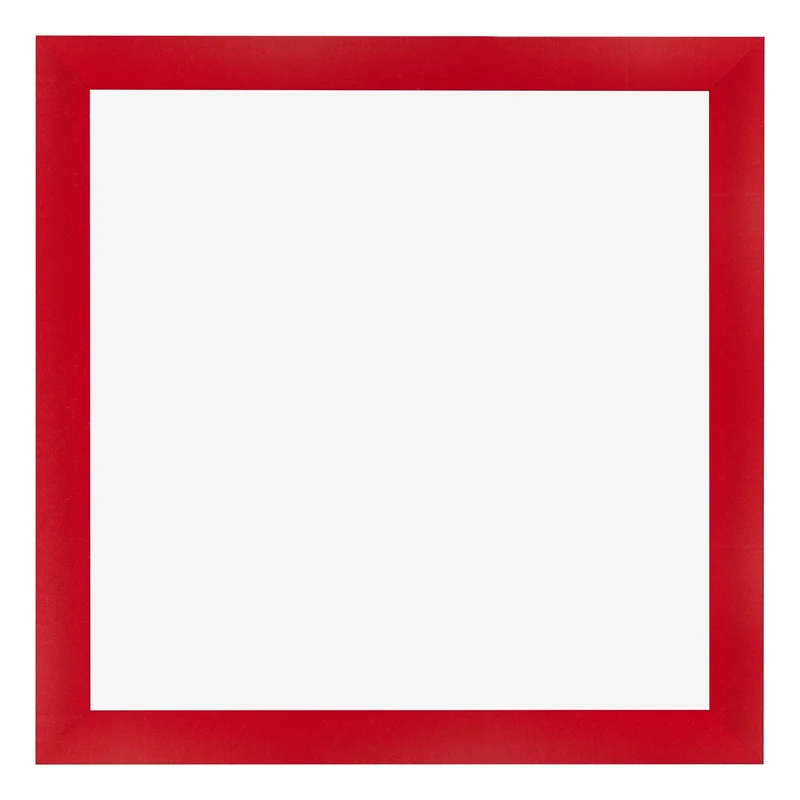 Bilderrahmen 60x60 cm - Rot - MDF - Pisa