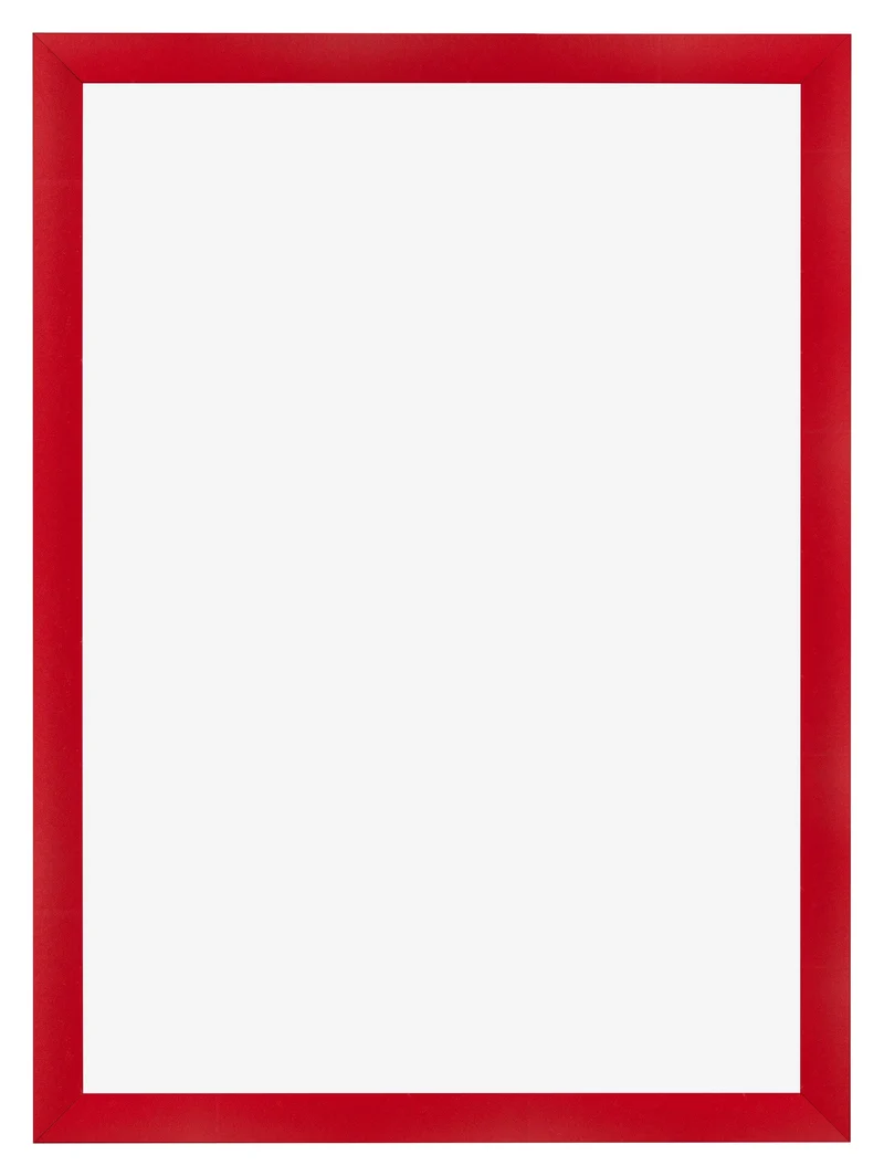 Bilderrahmen 67x98 cm - Rot - MDF - Pisa
