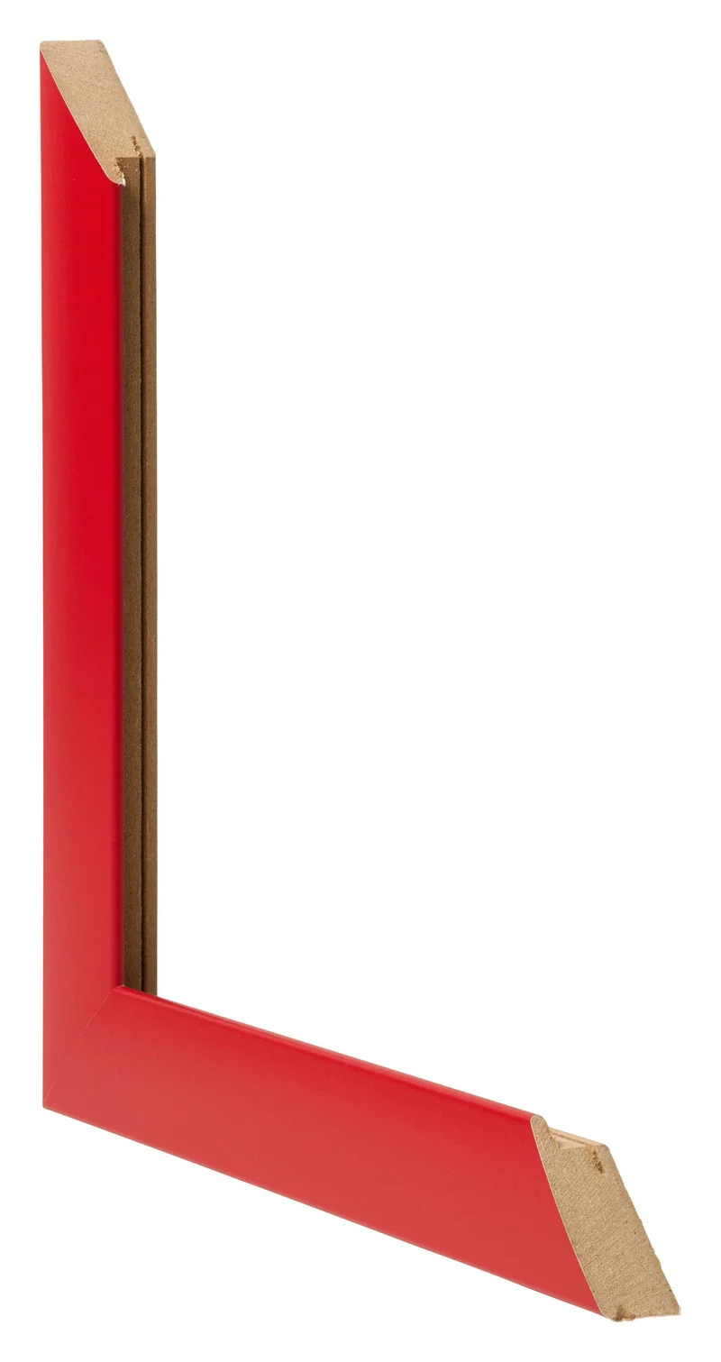 Bilderrahmen 40x40 cm - Rot - MDF - Pisa