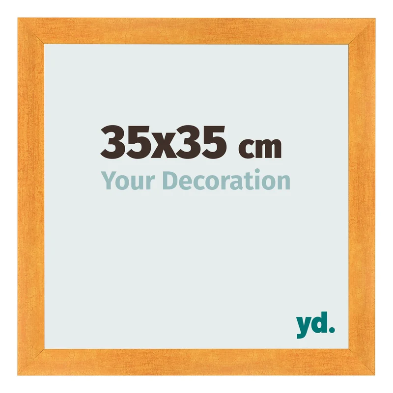 Bilderrahmen 35x35 cm - Orange - MDF - Pisa