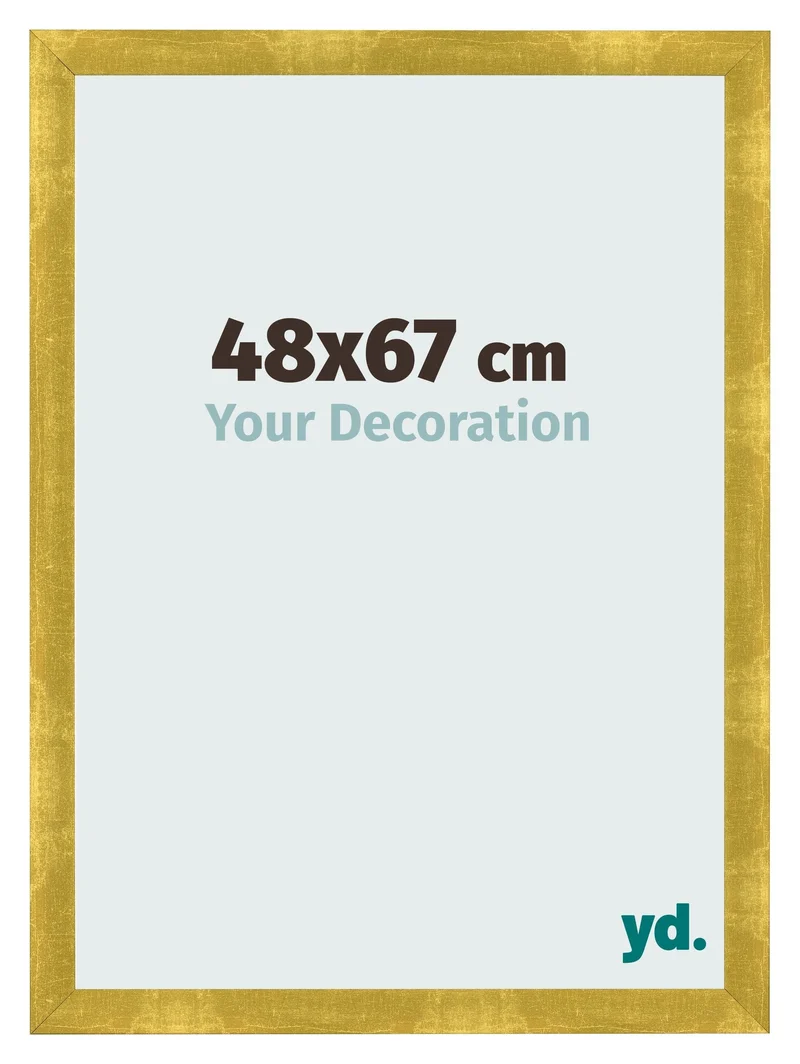 Bilderrahmen 48x67 cm - Gold Vintage - MDF - Pisa