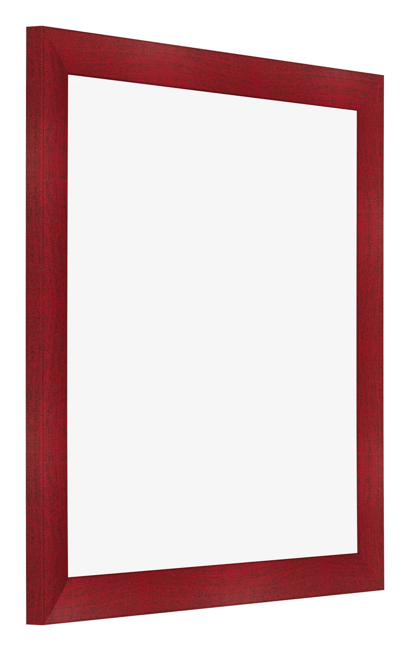 Bilderrahmen 30x30 cm - Weinrot Gewischt - MDF - Pisa