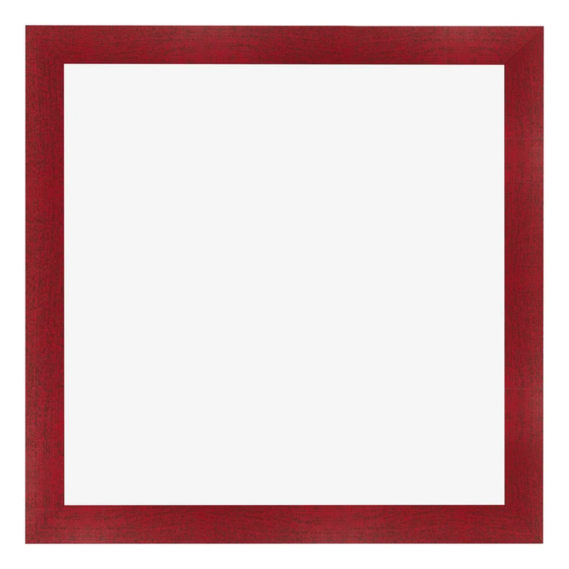 Bilderrahmen 55x55 cm - Weinrot Gewischt - MDF - Pisa