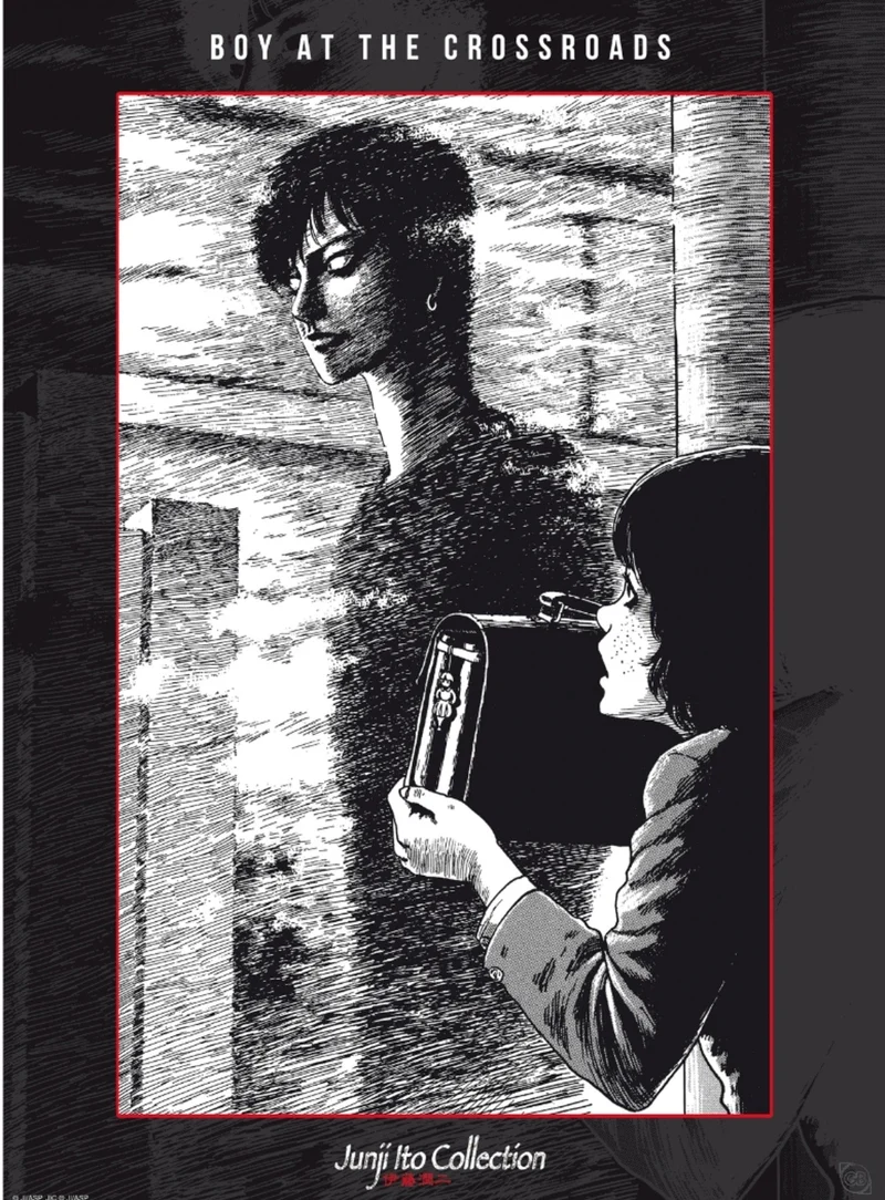 Poster Junji Ito - Boy at the Crossroads 38x52cm