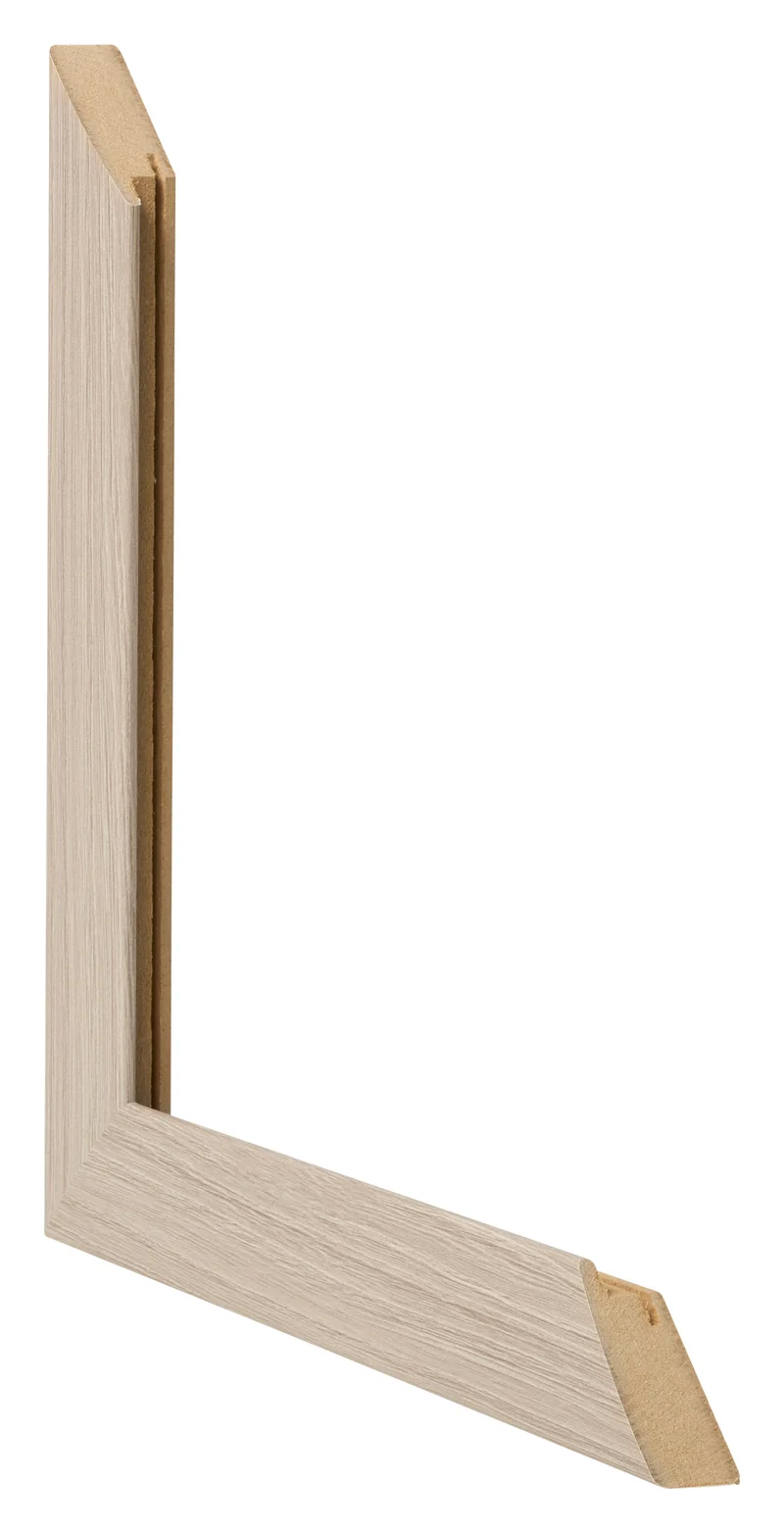 Bilderrahmen 40x40 cm - Eiche Hell - MDF - Pisa