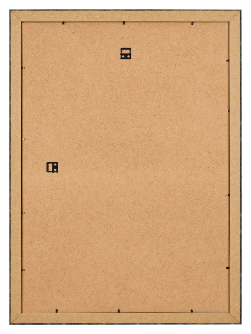 Bilderrahmen 48x68 cm - Blau Gold Meliert - MDF - Pisa
