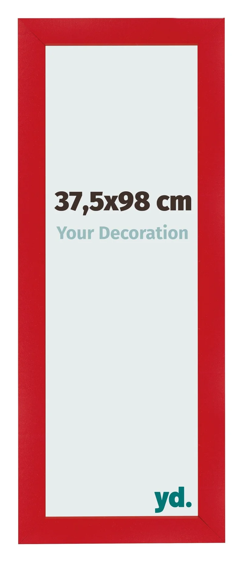 Bilderrahmen 37,5x98 cm - Rot - MDF - Pisa