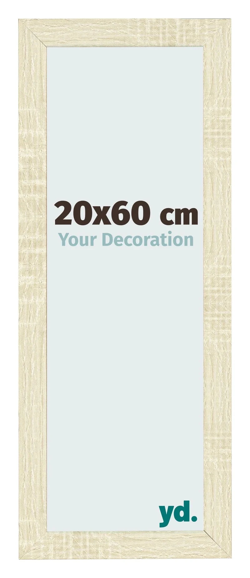 Bilderrahmen 20x60 cm - Sonoma Eiche - MDF - Pisa