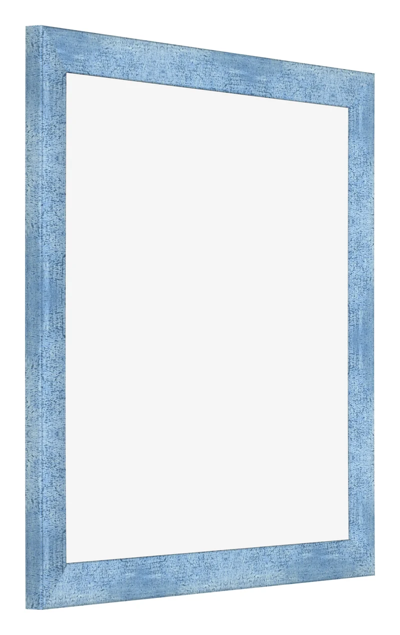 Bilderrahmen 30x30 cm - Hellblau Gewischt - MDF - Pisa