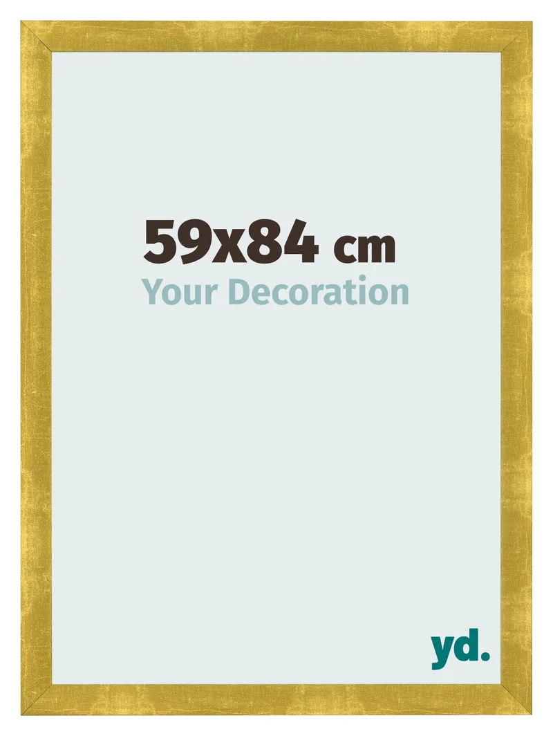 Bilderrahmen 59x84 cm - Gold Vintage - MDF - Pisa