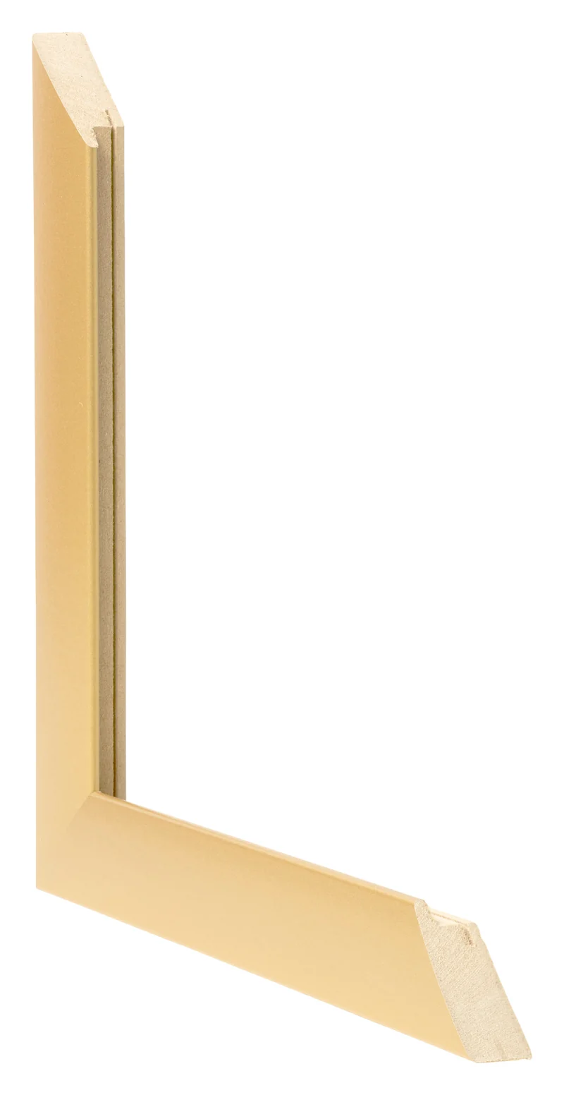 Bilderrahmen 32x45 cm - Gold Matt - MDF - Pisa