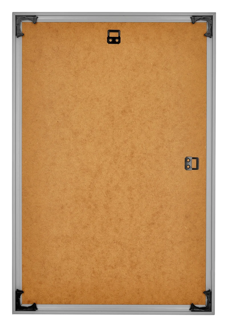 Bilderrahmen 32x45 cm - Silber - Kunststoff - Bordeaux