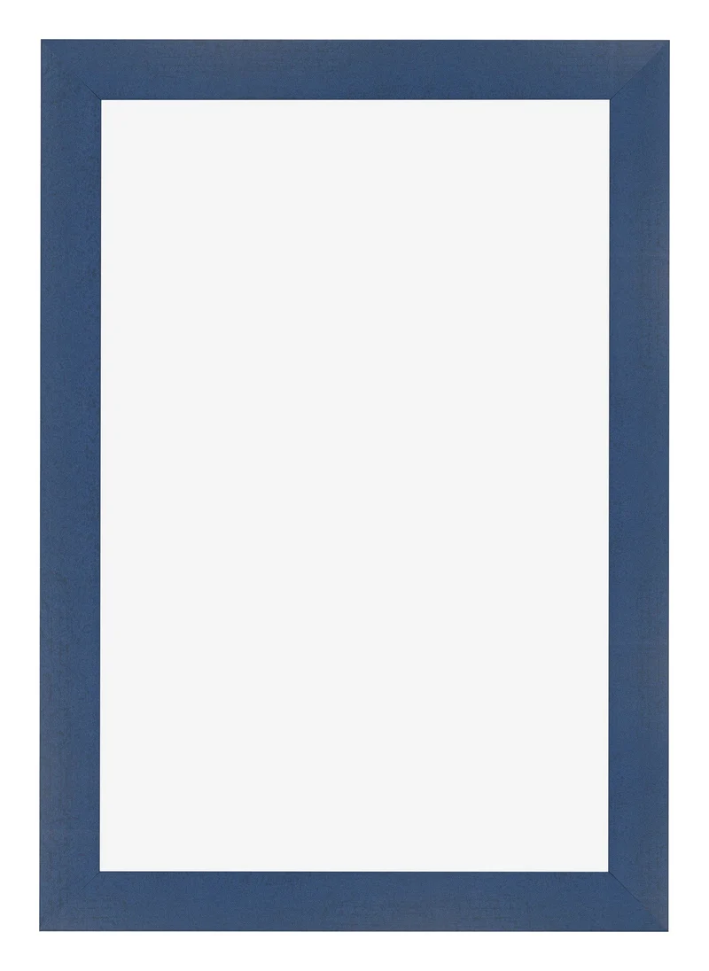 Bilderrahmen 50x75 cm - Dunkelblau Gewischt - MDF - Pisa