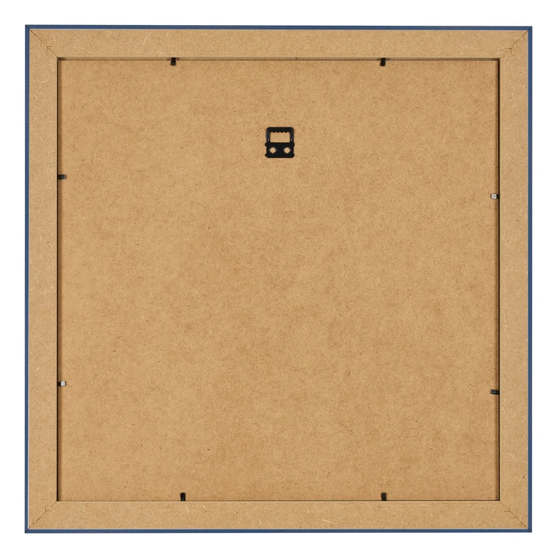 Bilderrahmen 50x50 cm - Dunkelblau Gewischt - MDF - Pisa