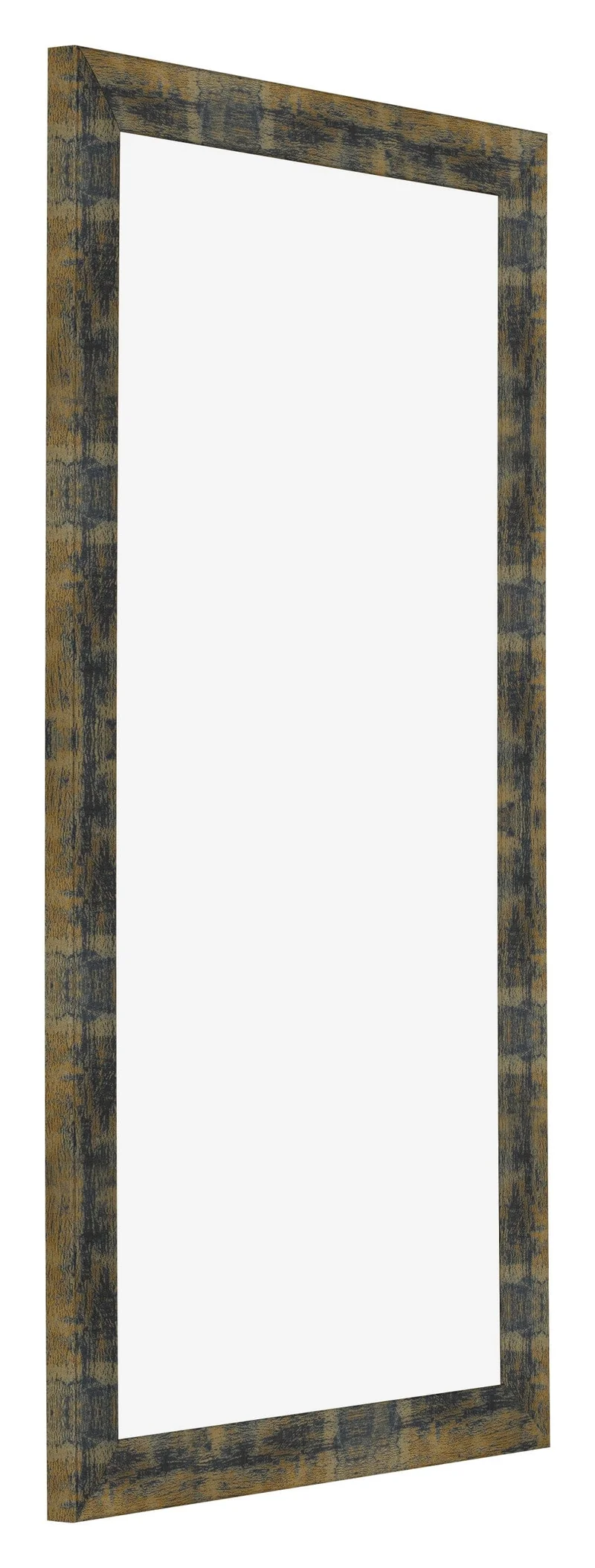 Bilderrahmen 45x80 cm - Blau Gold Meliert - MDF - Pisa