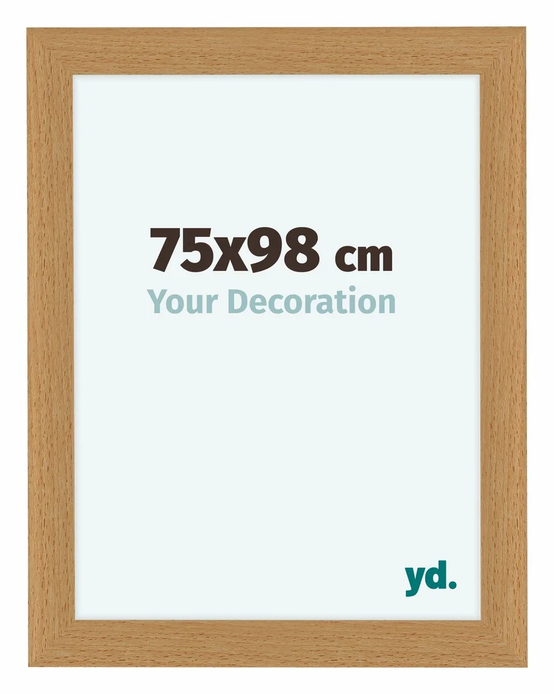 Bilderrahmen 75x98 cm - Buche - MDF - Como