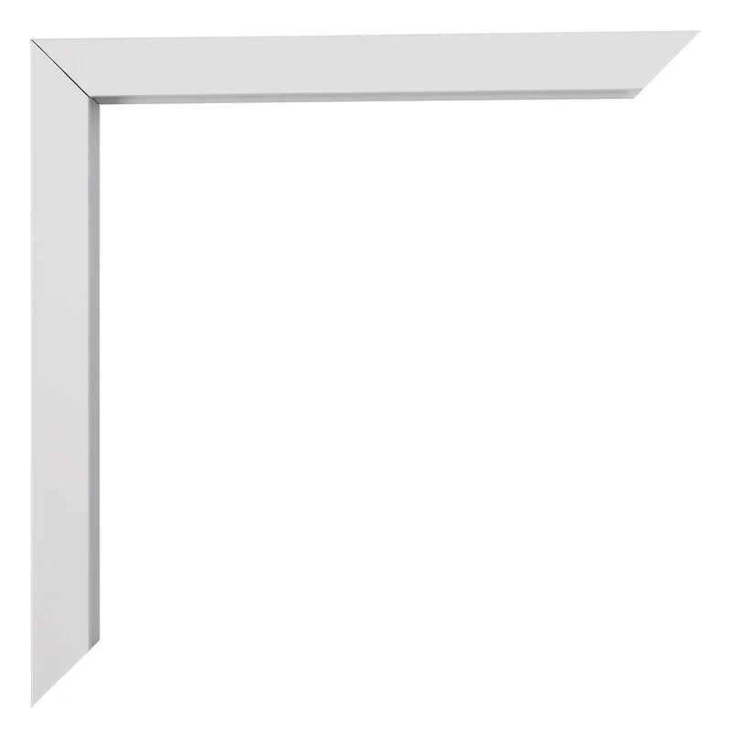 Bilderrahmen 59x84 cm - Weiß - Aluminium - Virginia