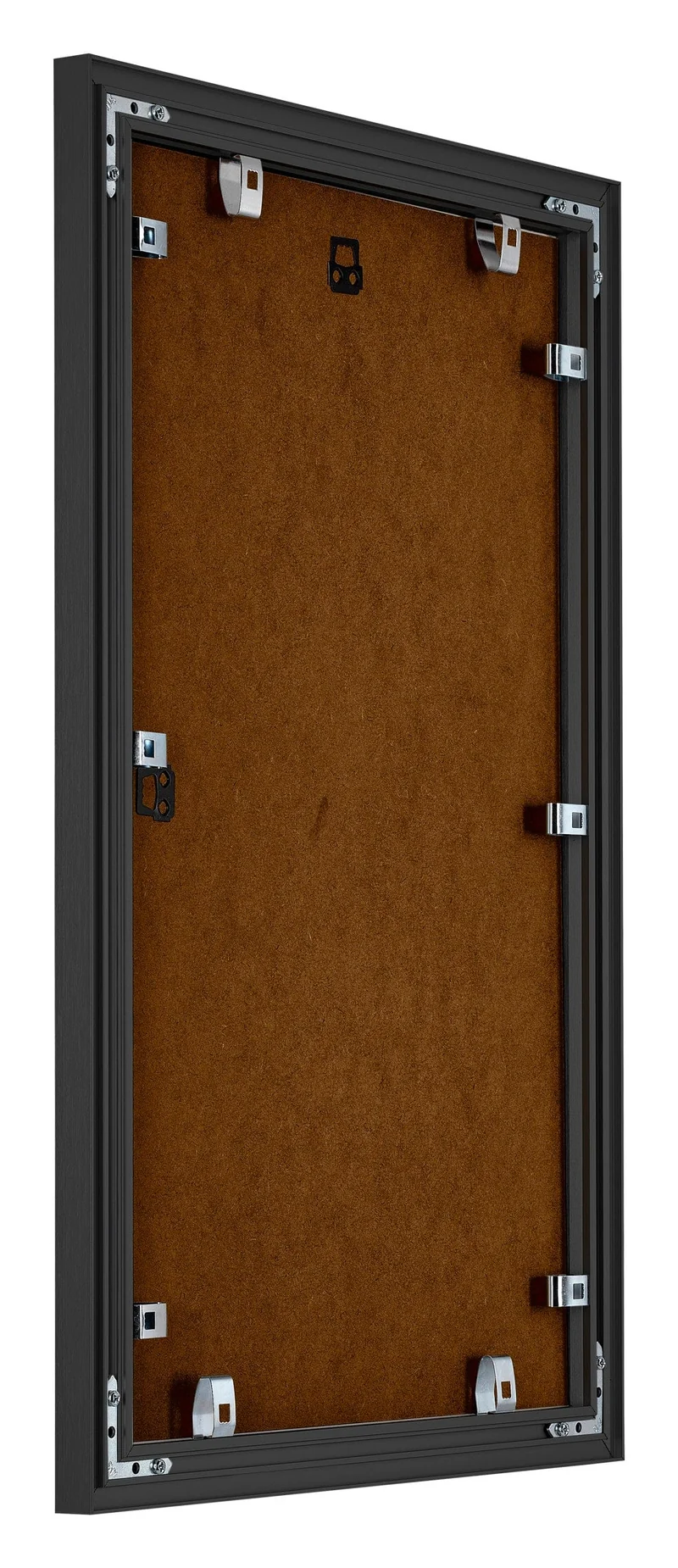 Bilderrahmen 33x48cm Schwarz Gebürstet Aluminium Tucson