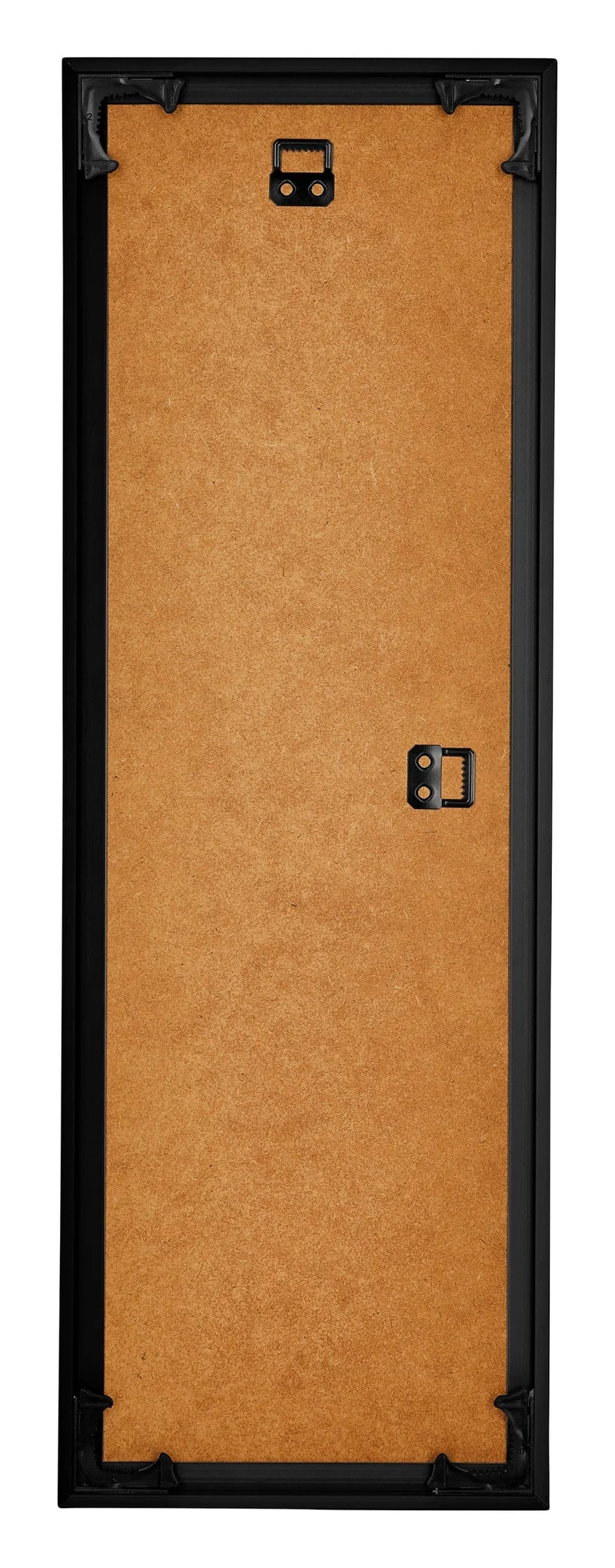Bilderrahmen 37,5x98 cm - Schwarz Hochglanz - Kunststoff - Bordeaux