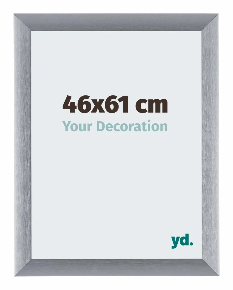 Bilderrahmen 46x61cm Silber Gebürstet Aluminium Tucson
