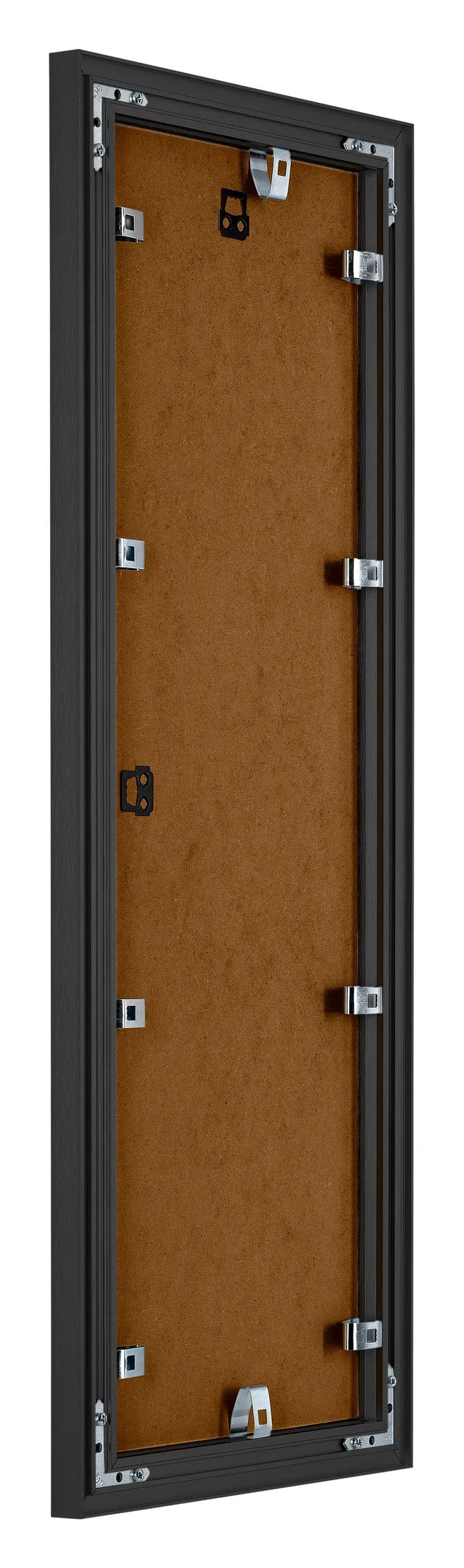 Bilderrahmen 33x98 cm - Schwarz Gebürstet - Aluminium - Tucson