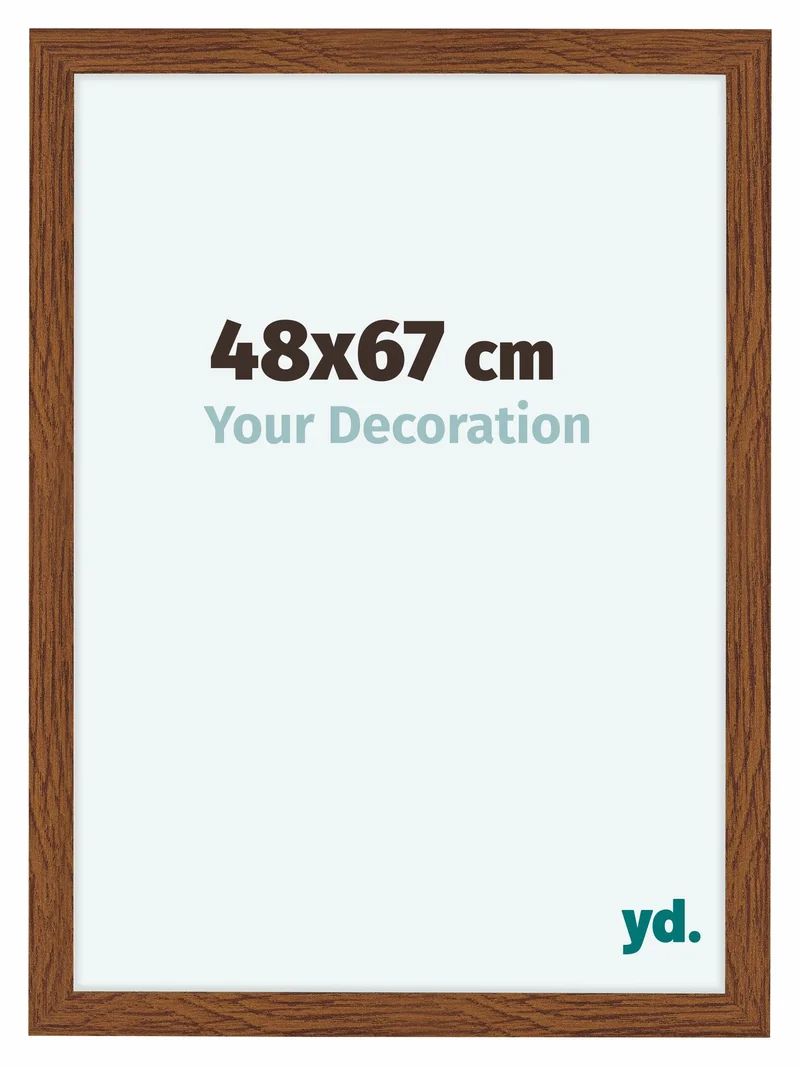 Bilderrahmen 48x67 cm - Eiche Rustikal - MDF - Como