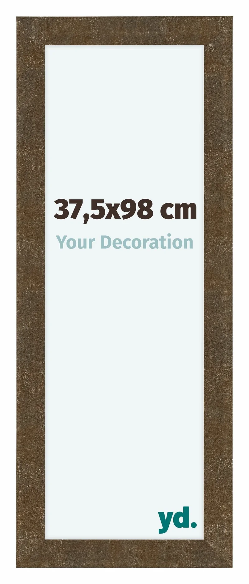 Bilderrahmen 37,5x98 cm - Gold Antik - MDF - Como